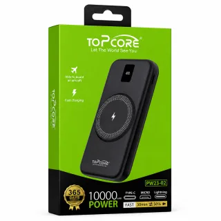 ToPCore PW23-02 10000mAh Magnetic Wireless Power Bank