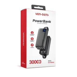 VEN-DENS VD-PB062 30000mAh Fast Charging Power Bank